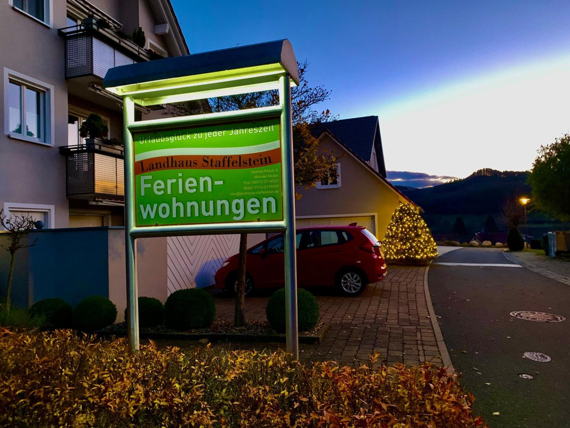 Landhaus Staffelstein Lejlighed Bad Staffelstein Eksteriør billede